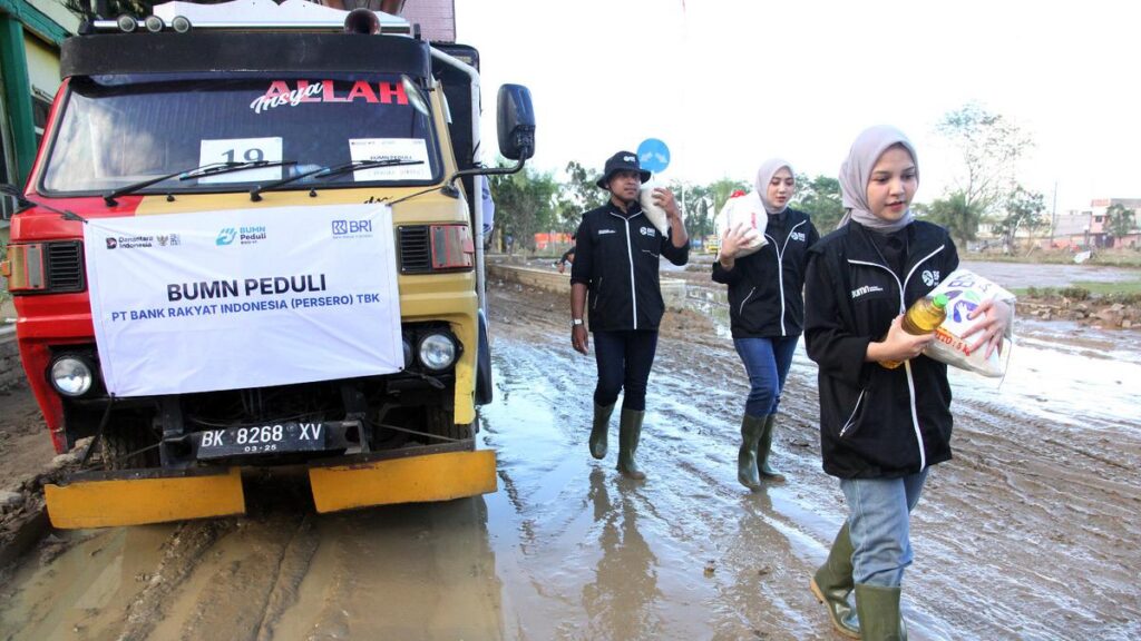 BRI Peduli Salurkan Bantuan ke Korban Banjir Bandang Aceh Tamiang