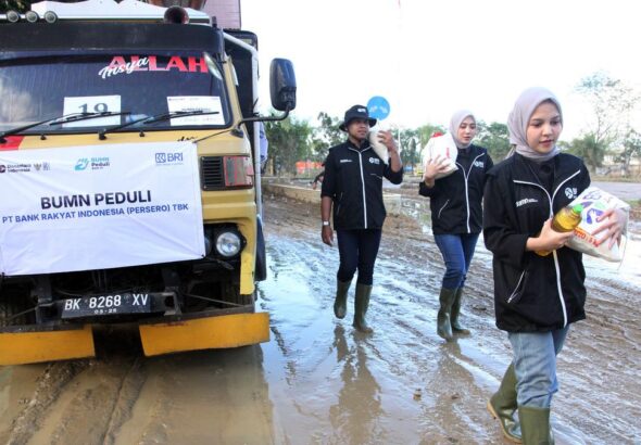 BRI Peduli Salurkan Bantuan ke Korban Banjir Bandang Aceh Tamiang