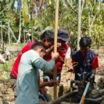 PMI Bersihkan Sumur Warga Pasca Banjir Bandang Aceh Utara