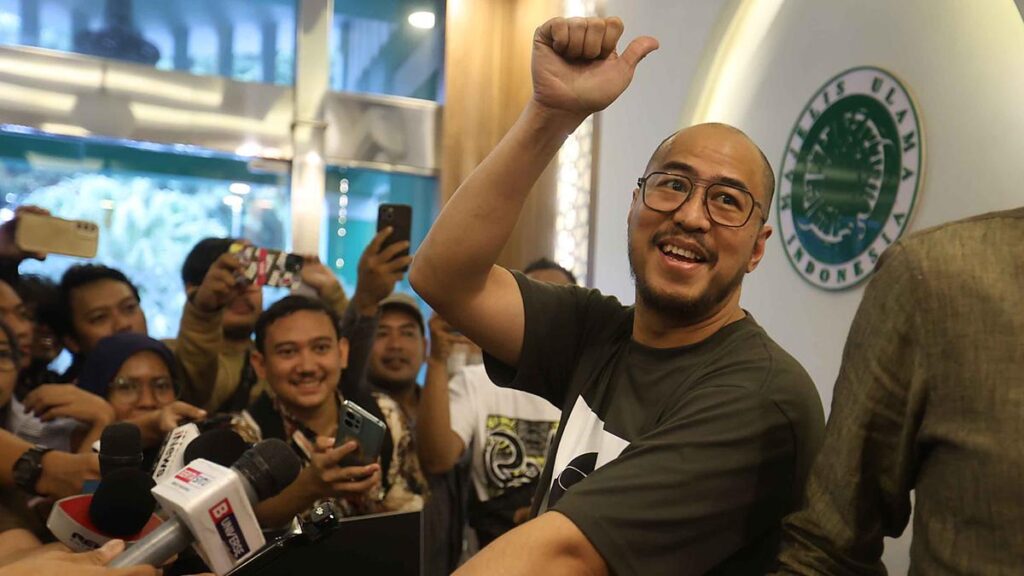 Pandji Pragiwaksono Tabayun ke MUI Bahas Kasus Mens Rea