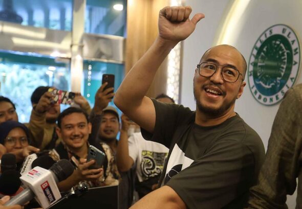 Pandji Pragiwaksono Tabayun ke MUI Bahas Kasus Mens Rea