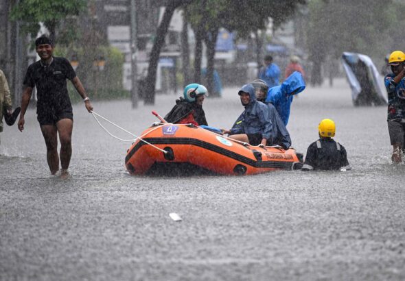 Banjir Landa Bali, Genangan Air Capai 60 Cm di Kawasan Legian