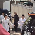 Pramono Anung dan Rano Karno Halalbihalal ke Rumah Megawati