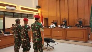 Pengadilan Militer Tolak Eksepsi Terdakwa Pembunuhan Kacab Bank